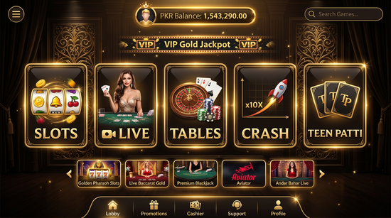 Main screen of pak786 casino page for PK players - 4